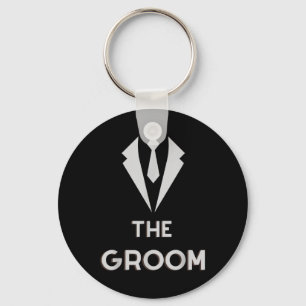 The Groom Squat Bachelor Supplies Party Wedding  Key Ring