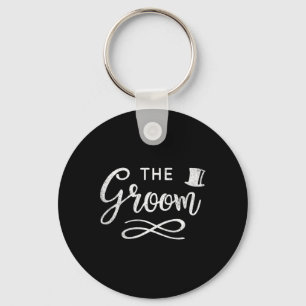 The Groom Stag Party Retro Wedding Day Accessory G Key Ring