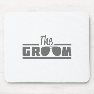 The Groom Vintage Men Wedding Day Groom To Be Mouse Pad