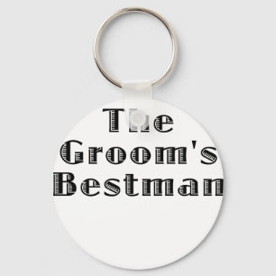 The Grooms Bestman Key Ring