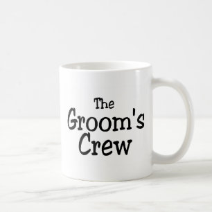 The Grooms Crew Wedding Coffee Mug