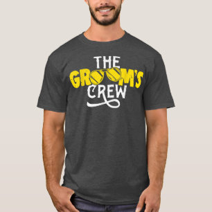 The Grooms Crew Wedding Funny Bachelor Party2153  T-Shirt