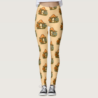 The Groovy Dream Shack: Mushroom Leggings
