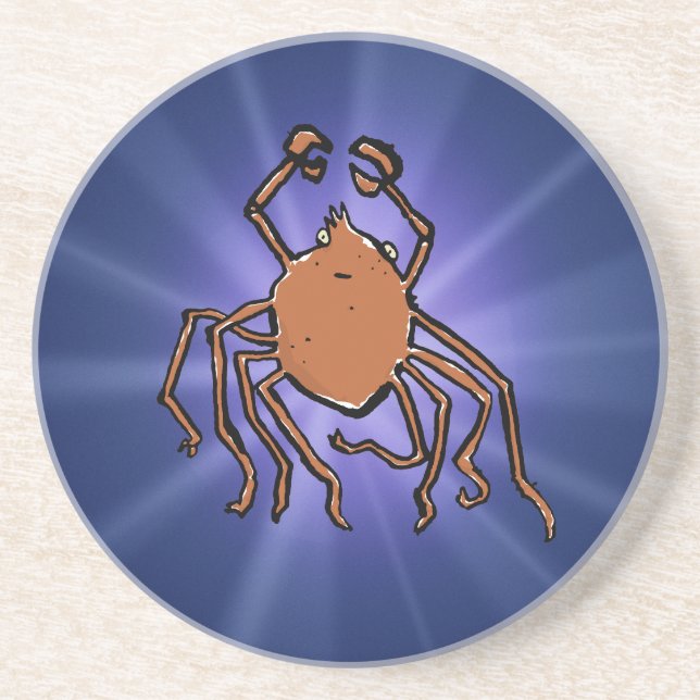 the groovy sea spider coaster (Front)
