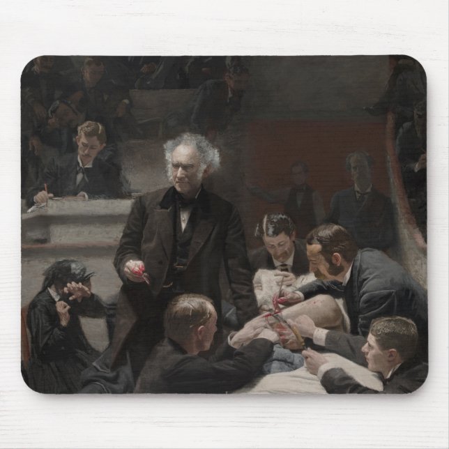 The Gross Clinic by Thomas Eakins Mouse Pad (Front)