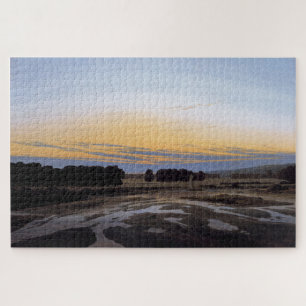 The Grosse Gehege near Dresden: Tranquil Landscape Jigsaw Puzzle
