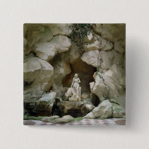 The Grotto of the Laiterie de la Reine 15 Cm Square Badge