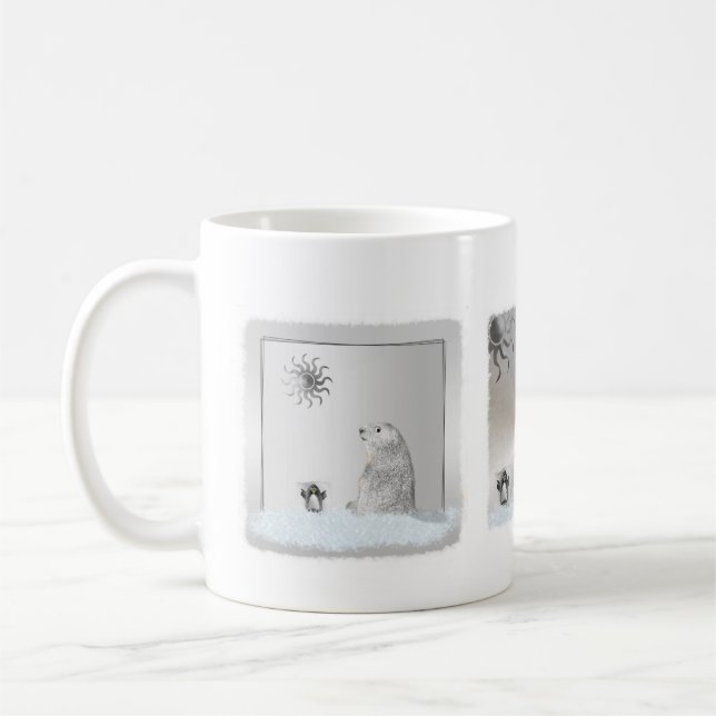 The Groundhog Lied Coffee Mug (Left)
