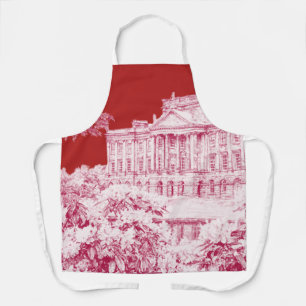 The Grounds at Pemberley (Red) - Apron
