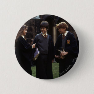 The group outside of Hogwarts 6 Cm Round Badge