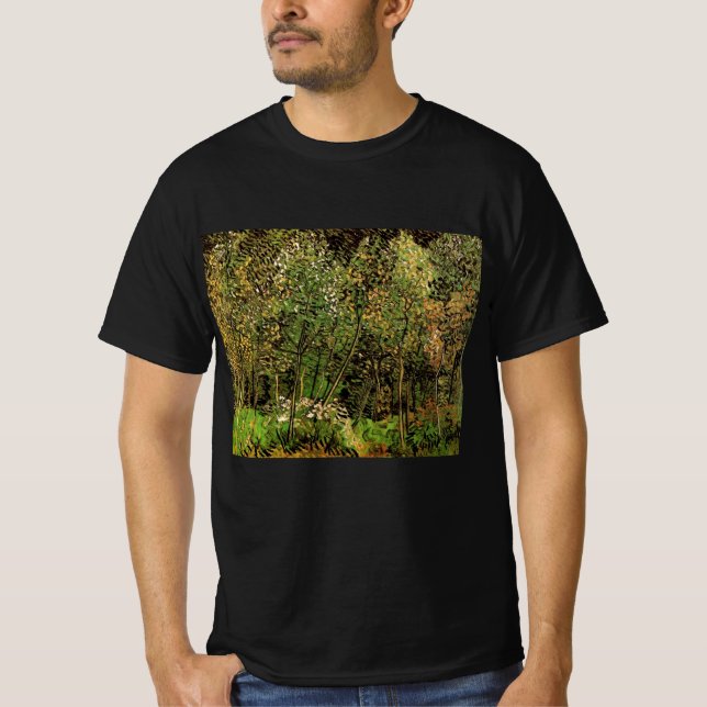 The Grove by Vincent van Gogh T-Shirt (Front)