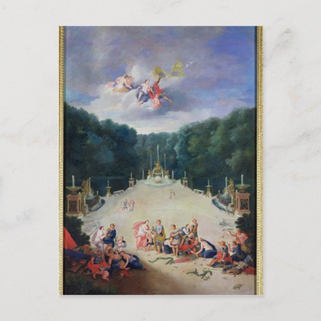 The Groves of Versailles Postcard (Front)