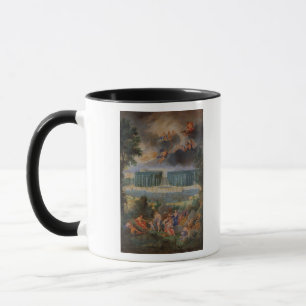 The Groves of Versailles. View of pool of Neptune Mug