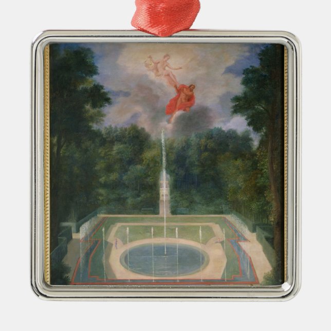 The Groves of Versailles with Mars Metal Tree Decoration (Front)
