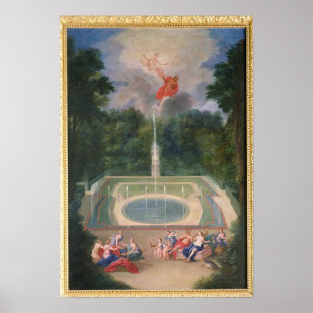 The Groves of Versailles with Mars Poster (Front)