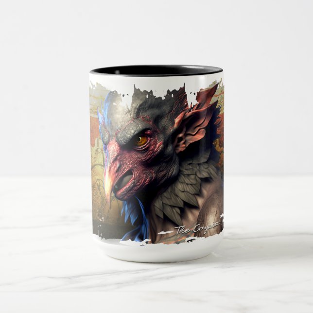 The Gryphon (Greek) - Demon Drinkware Mug (Center)