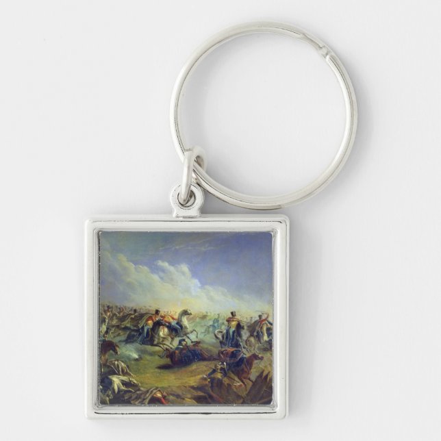 The Guard hussars attacking near Warsaw Key Ring (Front)