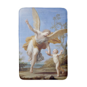 "The Guardian Angel" art bath mat