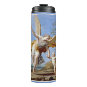 "The Guardian Angel" art custom tumbler