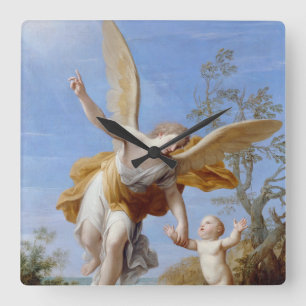 "The Guardian Angel" wall clock