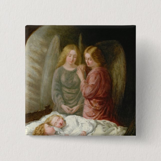 The Guardian Angels 15 Cm Square Badge (Front)