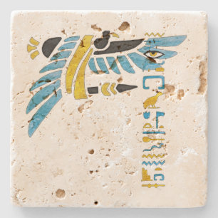 The Guardians Ibis Stone Coaster