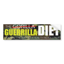 The Guerrilla Diet Bumper Sticker