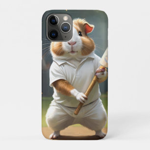 The Guinea Pig Cricketer: Dressed in Whites,  iPhone 11 Pro Case