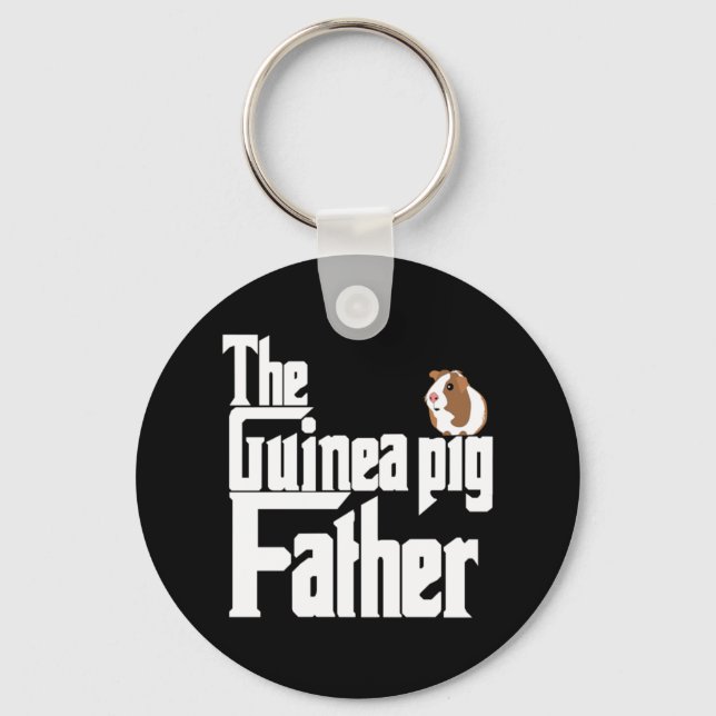 The Guinea Pig Father Key Ring (Front)