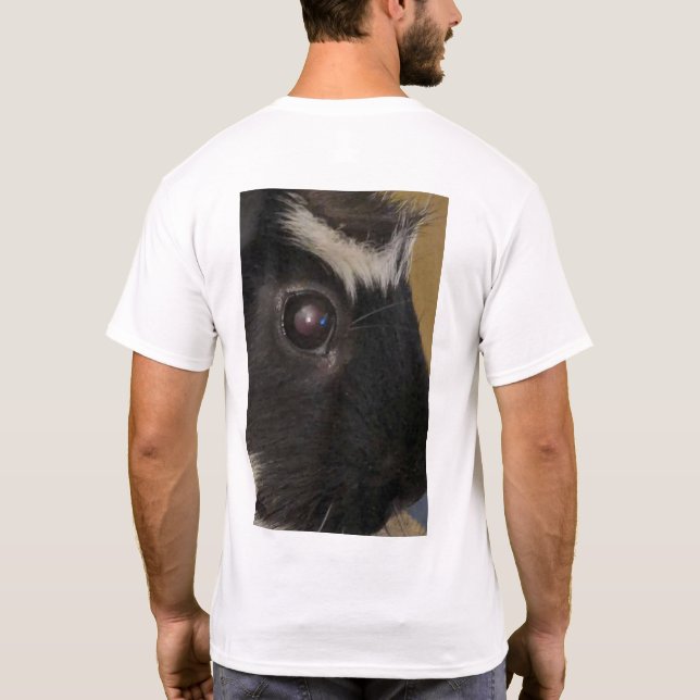 The Guinea Pig is Watching T-Shirt (Back)