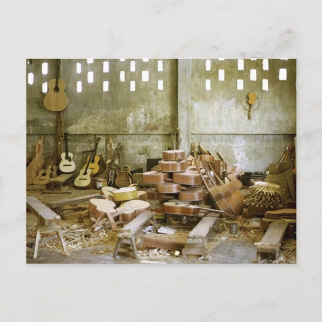 The Guitar Factory Postcard (Front)
