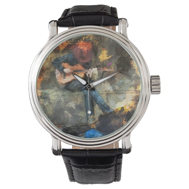 The Guitar Man Watch (Front)