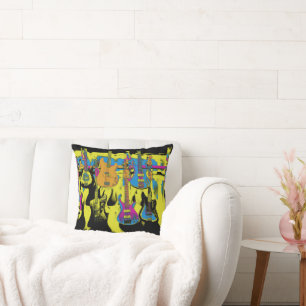 The Guitar Party - Musical Instrument  Cushion