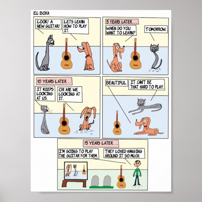 The Guitar Poster Paper (Front)