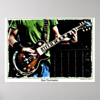 The Guitarist Poster