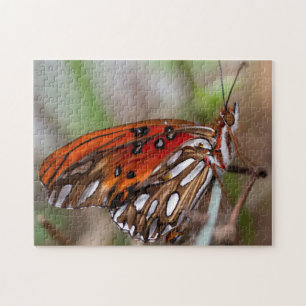 The Gulf Fritillary or Passion Butterfly Jigsaw Puzzle