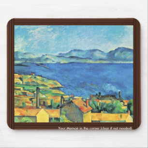 The Gulf Of Marseille Seen From L'Estaque Mouse Pad