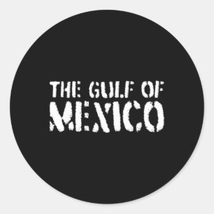 The Gulf Of Mexico  Classic Round Sticker