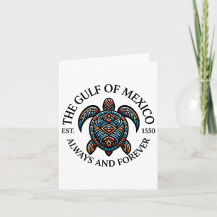 The Gulf Of Mexico Turtle And Resist 1 Card