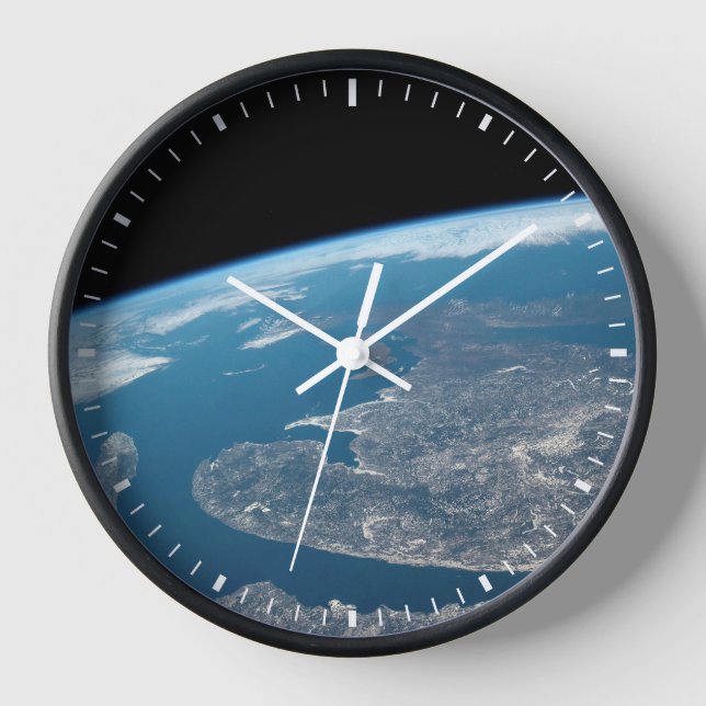 The Gulf Of St. Lawrence And Canada. Clock (Front)