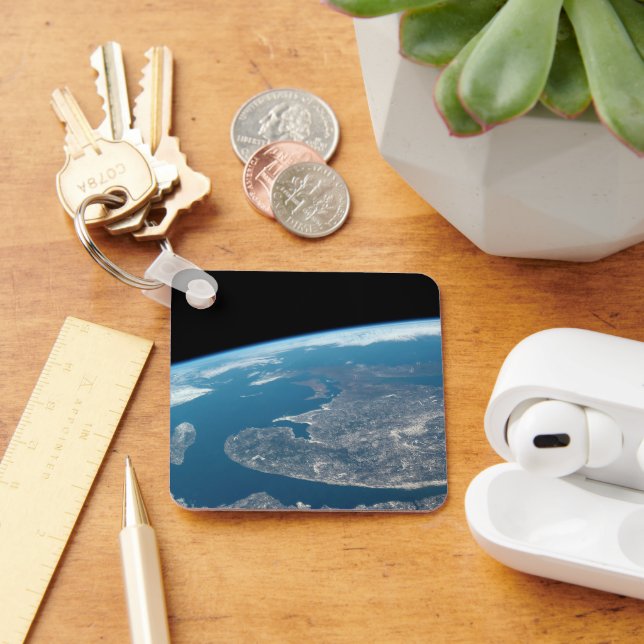 The Gulf Of St. Lawrence And Canada. Key Ring (Desk)