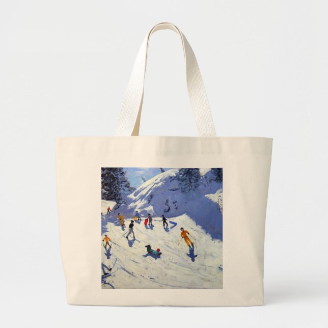 The Gully Belle Plagne 2004 Large Tote Bag (Front)