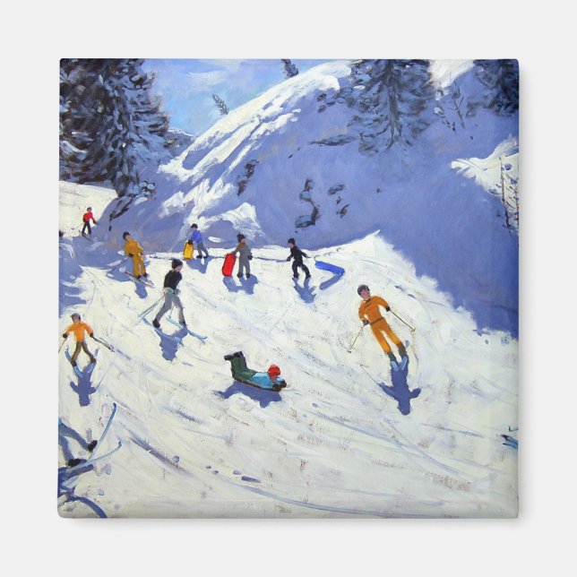 The Gully Belle Plagne 2004 Magnet (Front)