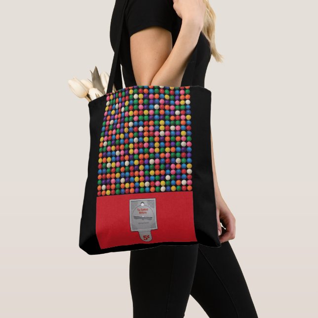 The Gumball Machine Tote Bag (Close Up)