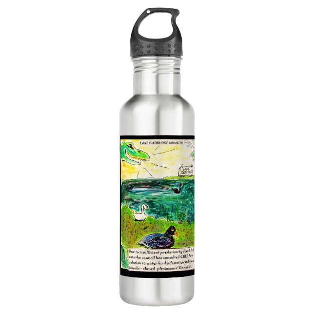 The Guthridge Lake Monster 710 Ml Water Bottle (Front)