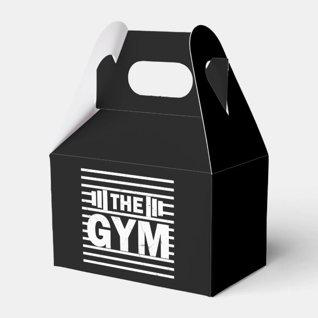 The Gym Favour Box (Front Side)