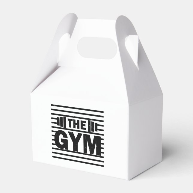 The Gym Favour Box (Front Side)