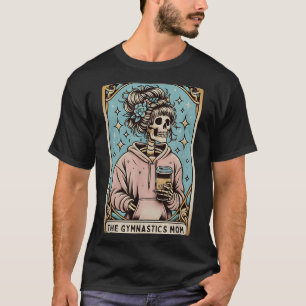 The Gymnastics Mama Tarot Card Funny Halloween T-Shirt