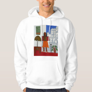 The Gypsy Girl in Front of Sacre Coeur 2006 Hoodie
