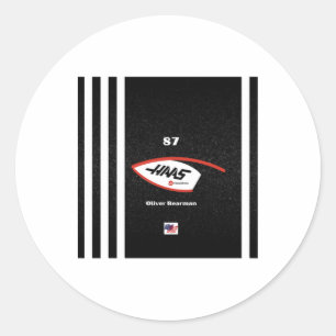 The Haas F1 Team “oliver Bearman” Sticker